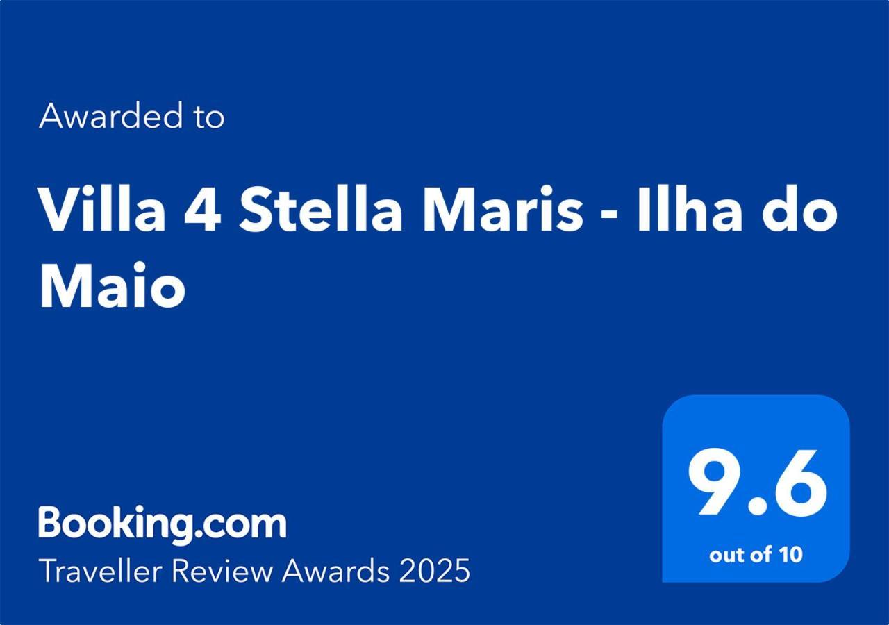 Villa 4 Stella Maris - Ilha Do Maio Cidade do Maio Eksteriør bilde